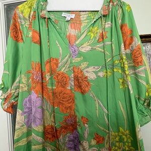 Fun, Silky floral top